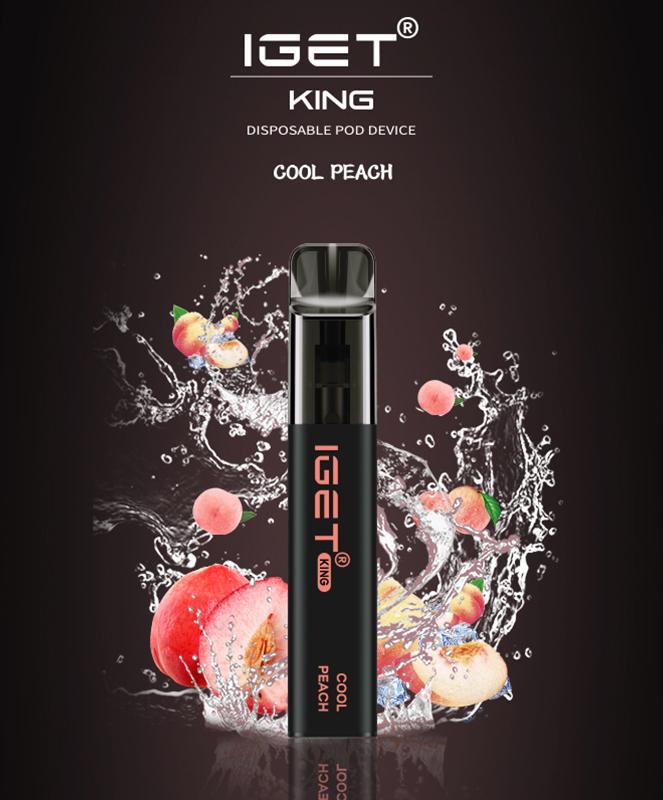 Cool Peach - IGET King 2600 - Vape Plug