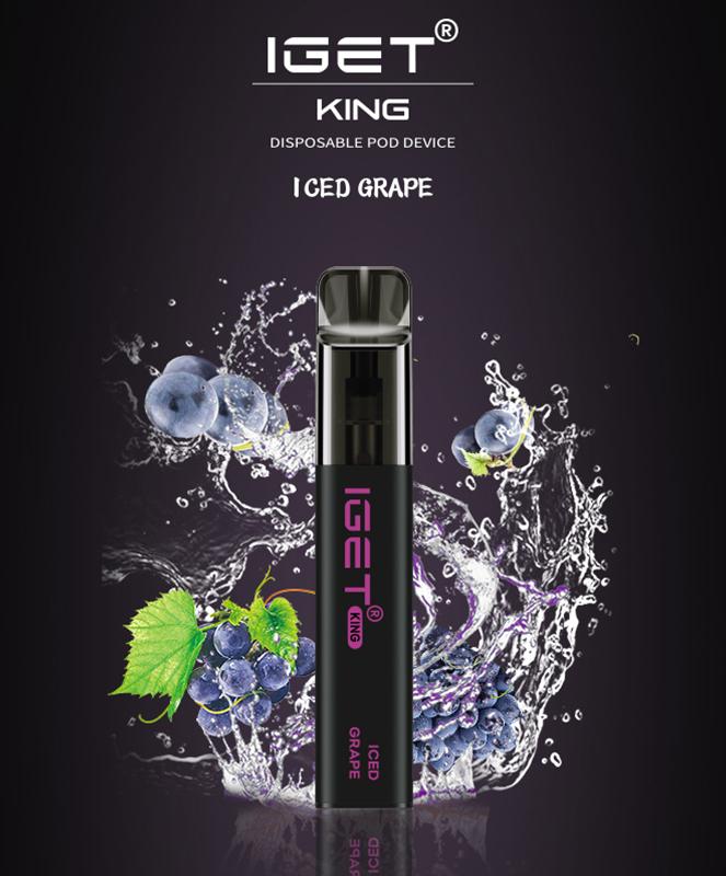 Iced Grape - IGET King 2600 - Vape Plug