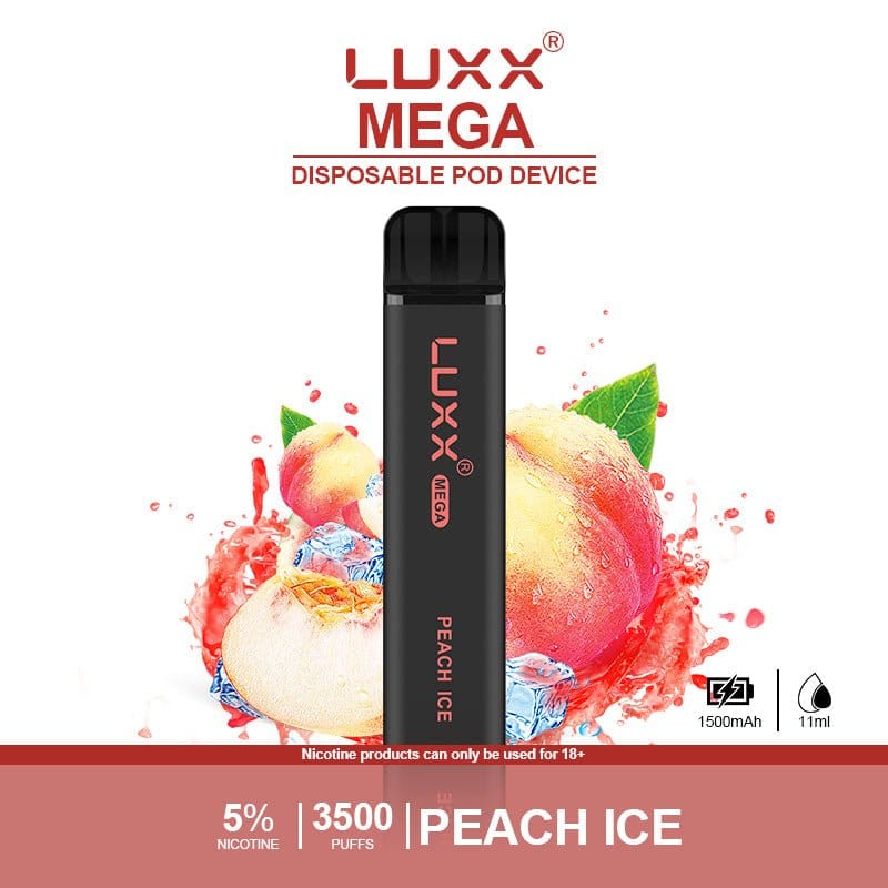 PEACH ICE - LUXX MEGA 3500 - Vape Plug